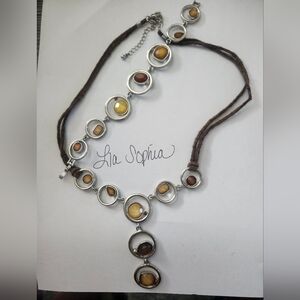 LIA SOPHIA Bracelet and Necklace Set